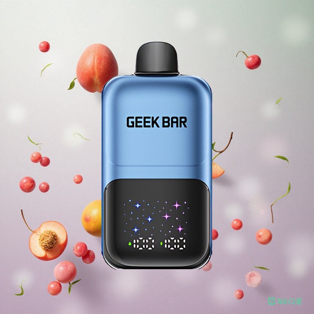 GEEK BAR 2GO 50000 Puffs Pesca & Frutti di Bosco Italy wholesale Schermo Interattivo