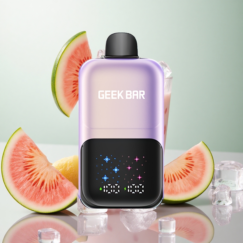 GEEK BAR 2GO Serie Due 50000 Puffs Pesca Mango Anguria Ice Italy wholesale Schermo Interattivo Dual Tank