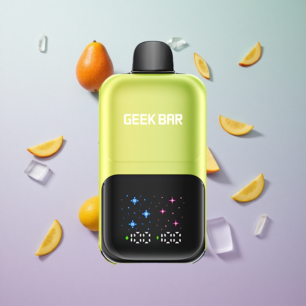 GEEK BAR 2GO Serie Two 50000 Puffs Mango Ghiaccio Italy wholesale Penna Vapo Disposable con Schermo Interattivo e Doppio Serbatoio