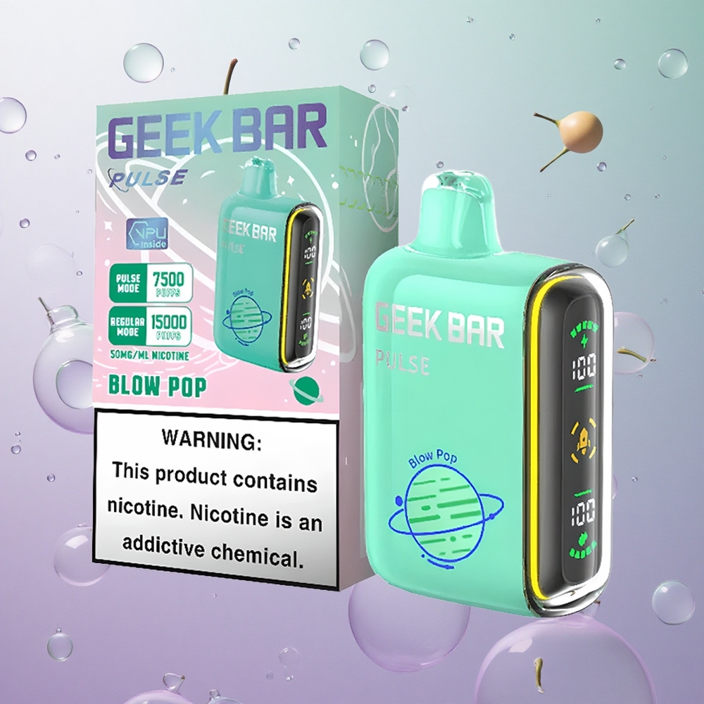 Geek Bar Pulse 15000 Puffs 16ML 5% Nicotina Italia wholesale Planet Edition