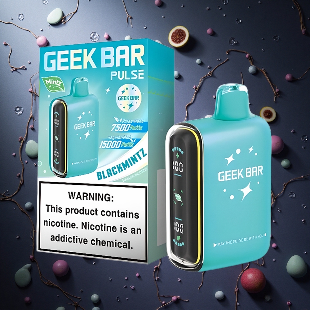 Geek Bar Pulse 15000 Puffs Aroma Menta Italy wholesale Porta USB Type-C
