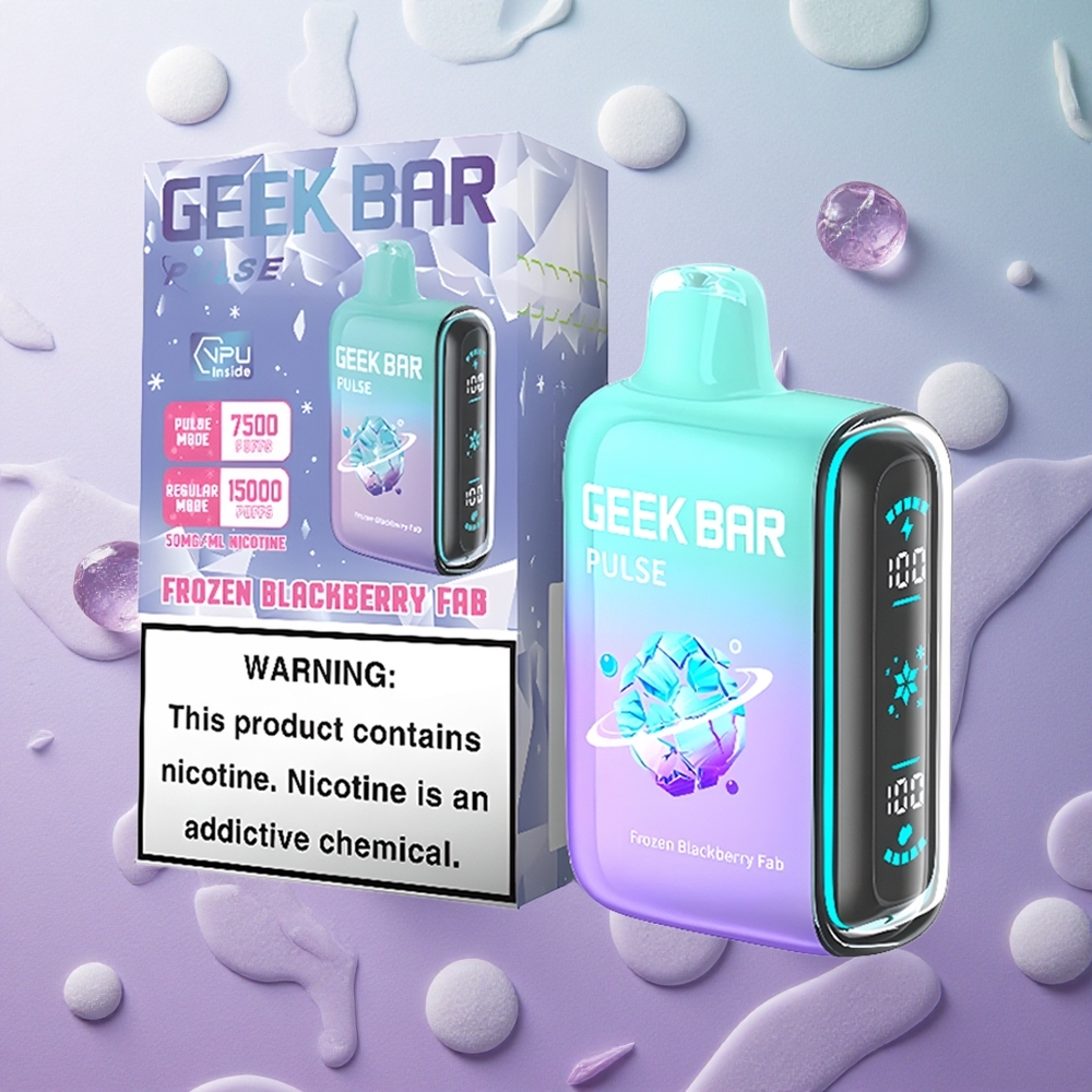 Geek Bar Pulse 15000 Puffs Editione Surgelata 16ML Italy wholesale USB Type-C