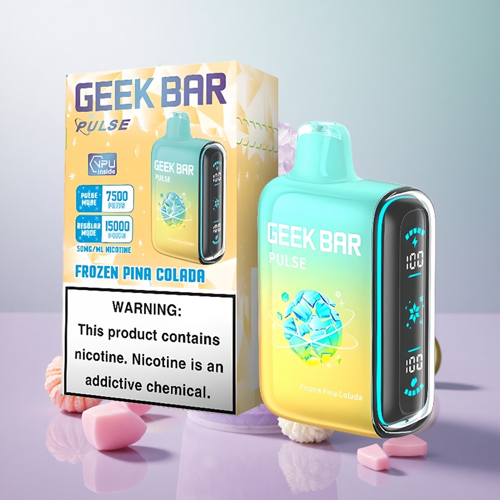 Geek Bar Pulse 15000 Puffs Editione Surgelata 16ML Italy wholesale USB Type-C