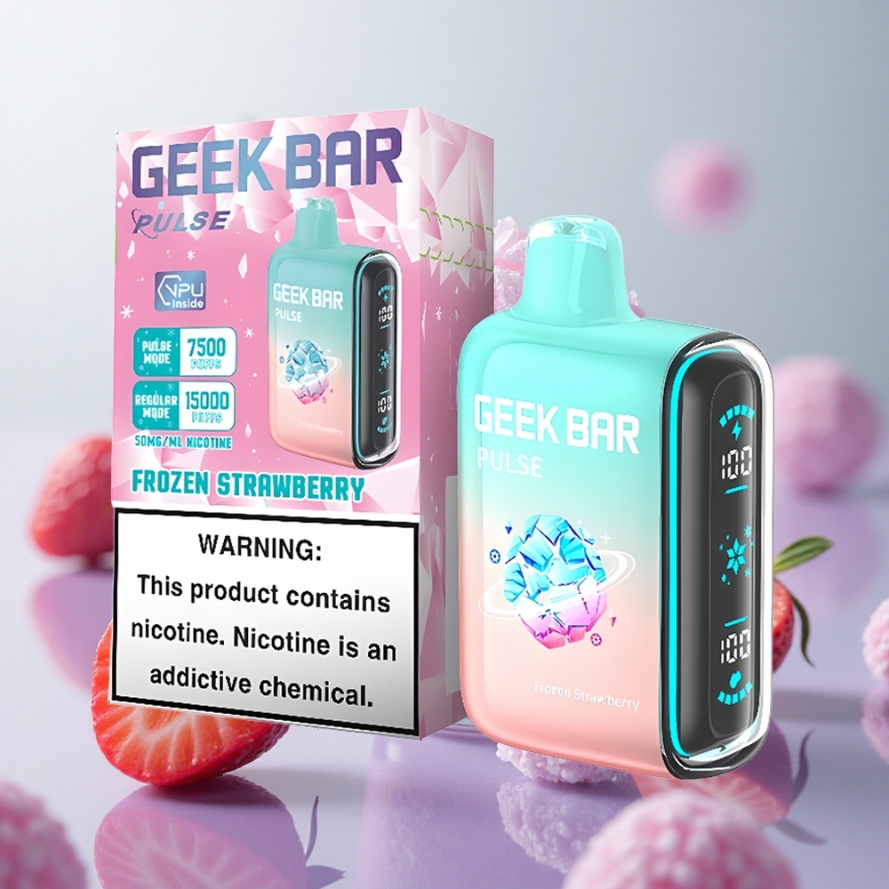 Geek Bar Pulse 15000 Puffs Editione Surgelata 16ML Italy wholesale USB Type-C