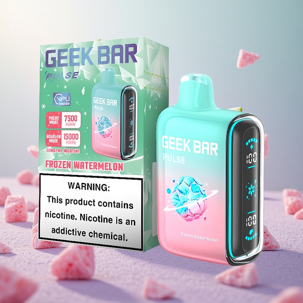Geek Bar Pulse 15000 Puffs Editione Surgelata 16ML Italy wholesale USB Type-C