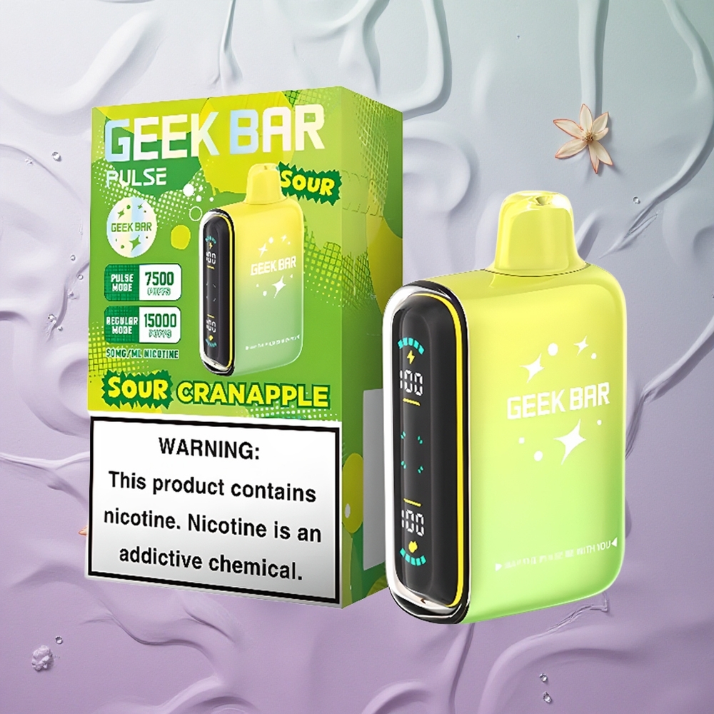 Geek Bar Pulse 15000 Puffs Gusto Agrodolce Italy wholesale 16ML 5% Nicotina