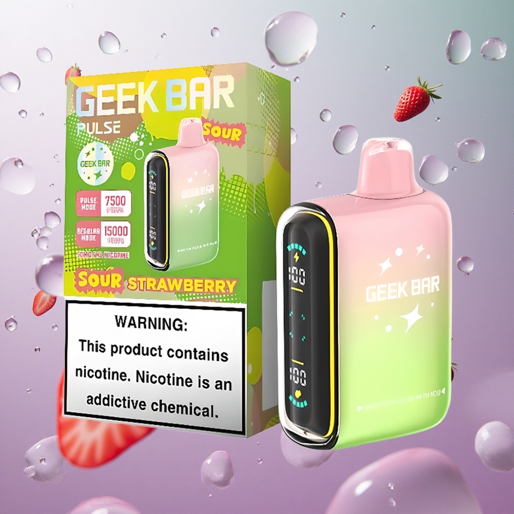 Geek Bar Pulse 15000 Puffs Gusto Agrodolce Italy wholesale 16ML 5% Nicotina