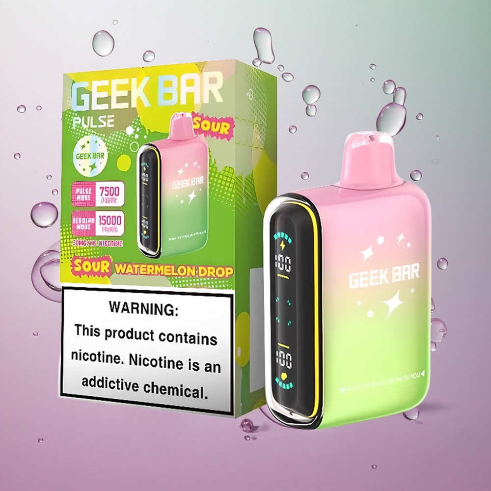 Geek Bar Pulse 15000 Puffs Gusto Agrodolce Italy wholesale 16ML 5% Nicotina