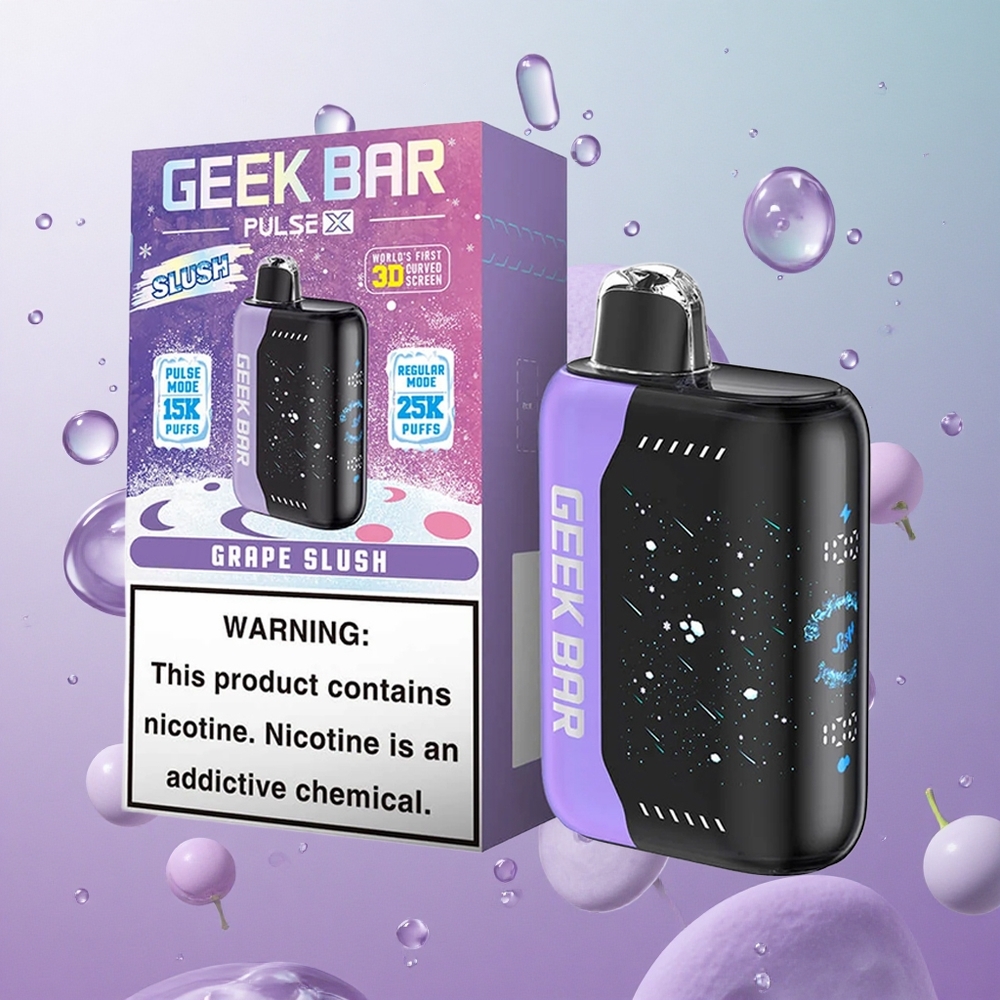 Geek Bar Pulse X 25000 Puffs Slush Granita Italy wholesale Schermo Curvo 3D