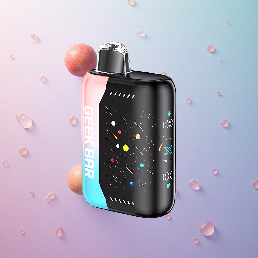 GEEK BAR Pulse X 42K Puffs Edizione Meteorite Rosa & Blu Italy wholesale Schermo Curvo 3D