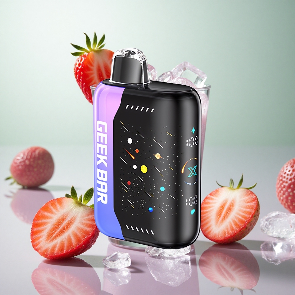 GEEK BAR Pulse X 42K Puffs Fragola Kiwi Ghiaccio Italy wholesale 820mAh Ricarica Rapida