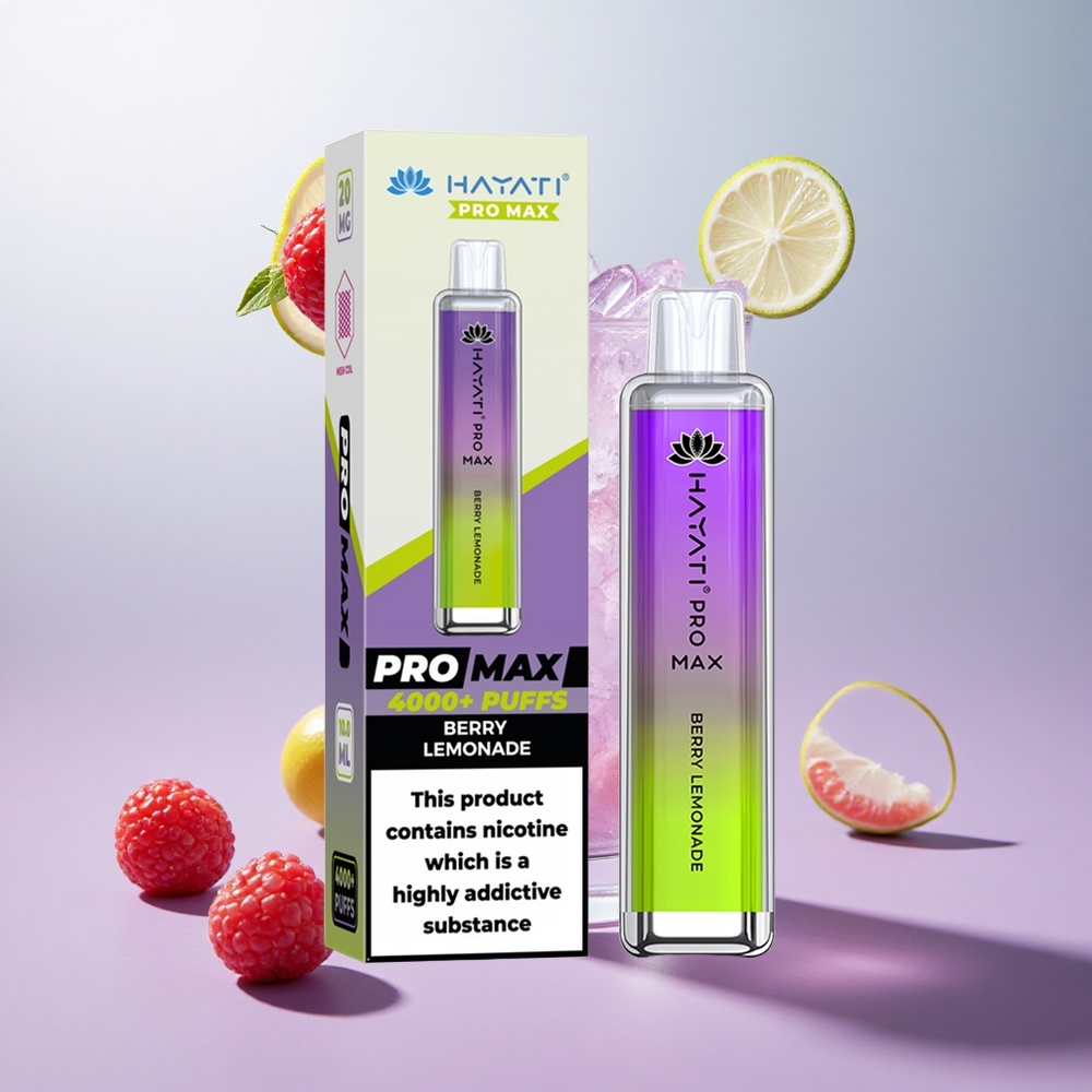 Hayati Pro Max 4000 Puffs Fragola Limonata Italy wholesale Ricaricabile 1400mAh