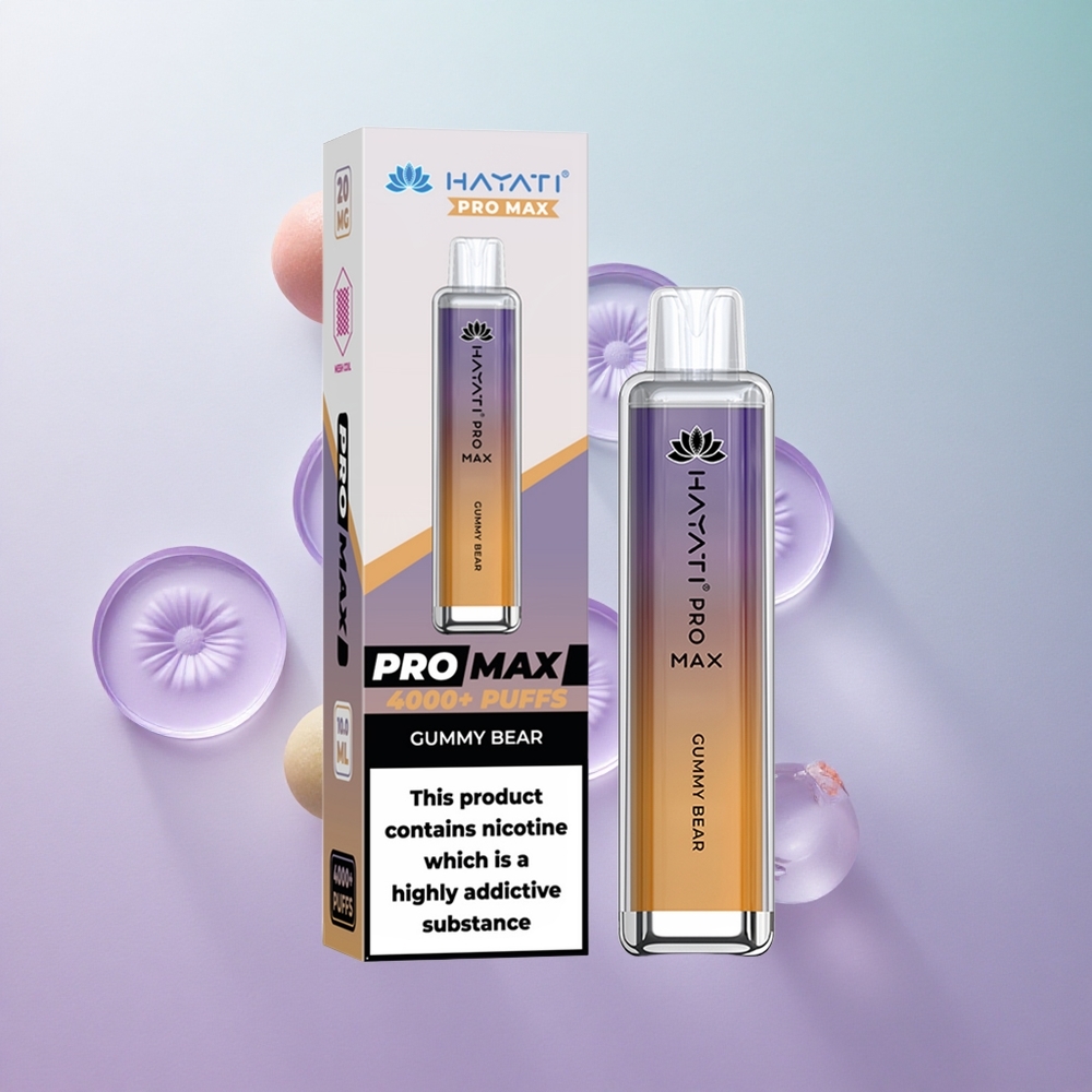 Hayati Pro Max 4000 Puffs Gummy Bear (Orsetto Gommoso) Italy wholesale 1400mAh