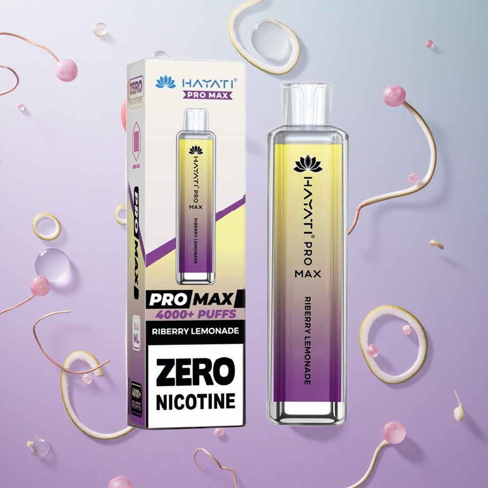 Hayati Pro Max 4000 Puffs Lampone Limonata Italy wholesale Ricaricabile 1400mAh
