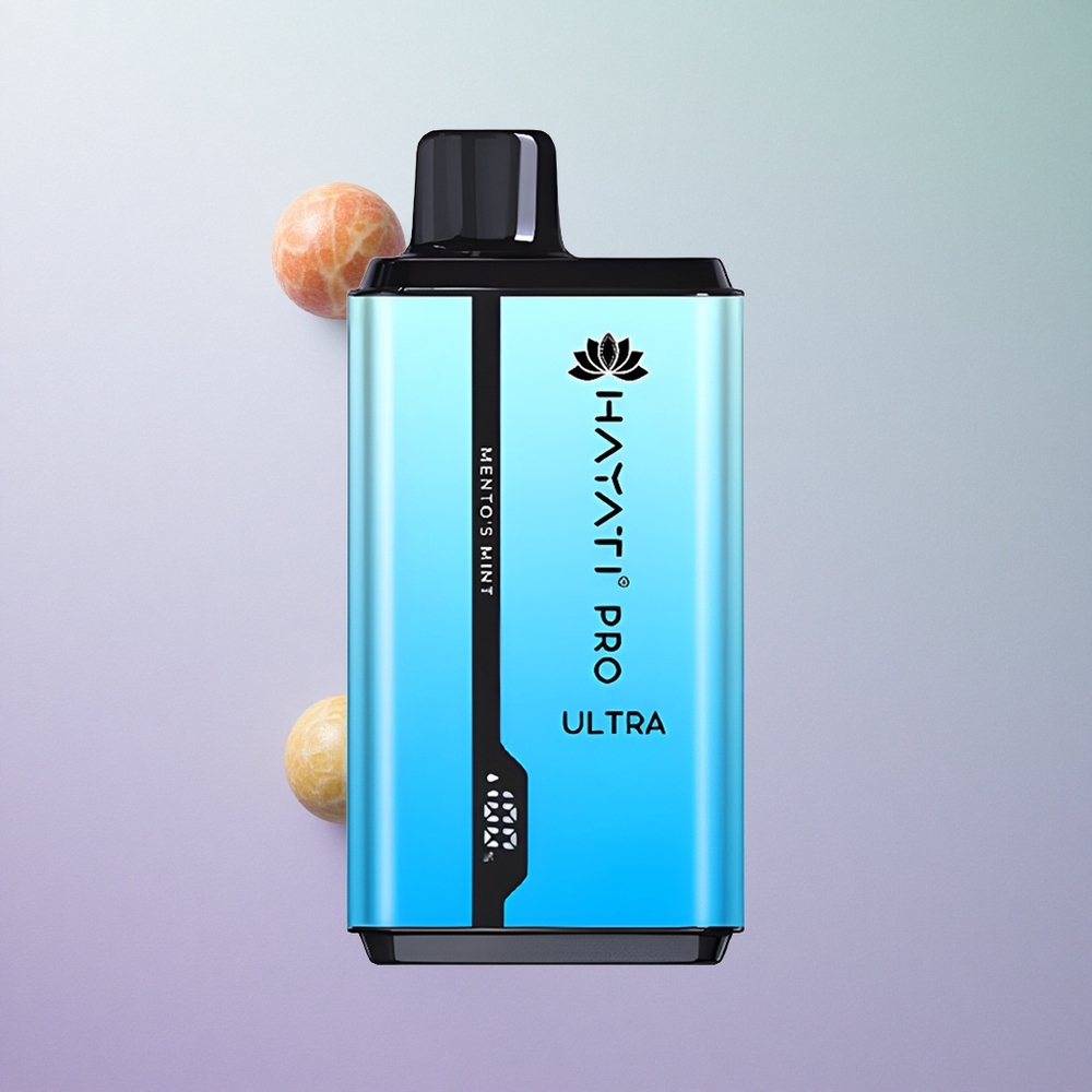 Hayati Pro Ultra 15000 Puffs Aromatizzato alla Menta Mento'S Italy wholesale 2 12ml