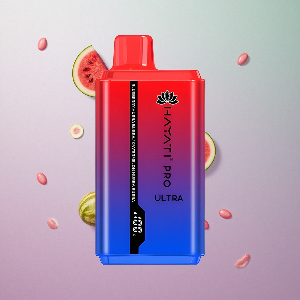 Hayati Pro Ultra 15000 Puffs Blu Mirtillo Hubba Bubba Italy wholesale 2 12ml