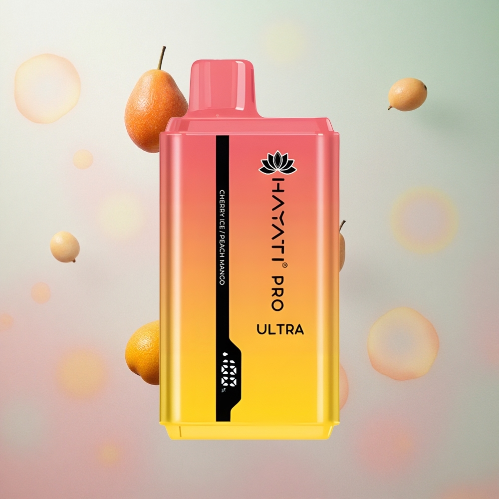 Hayati Pro Ultra 15000 Puffs Ciliegia Ghiaccio Italy wholesale 2 12ml E-Liquid