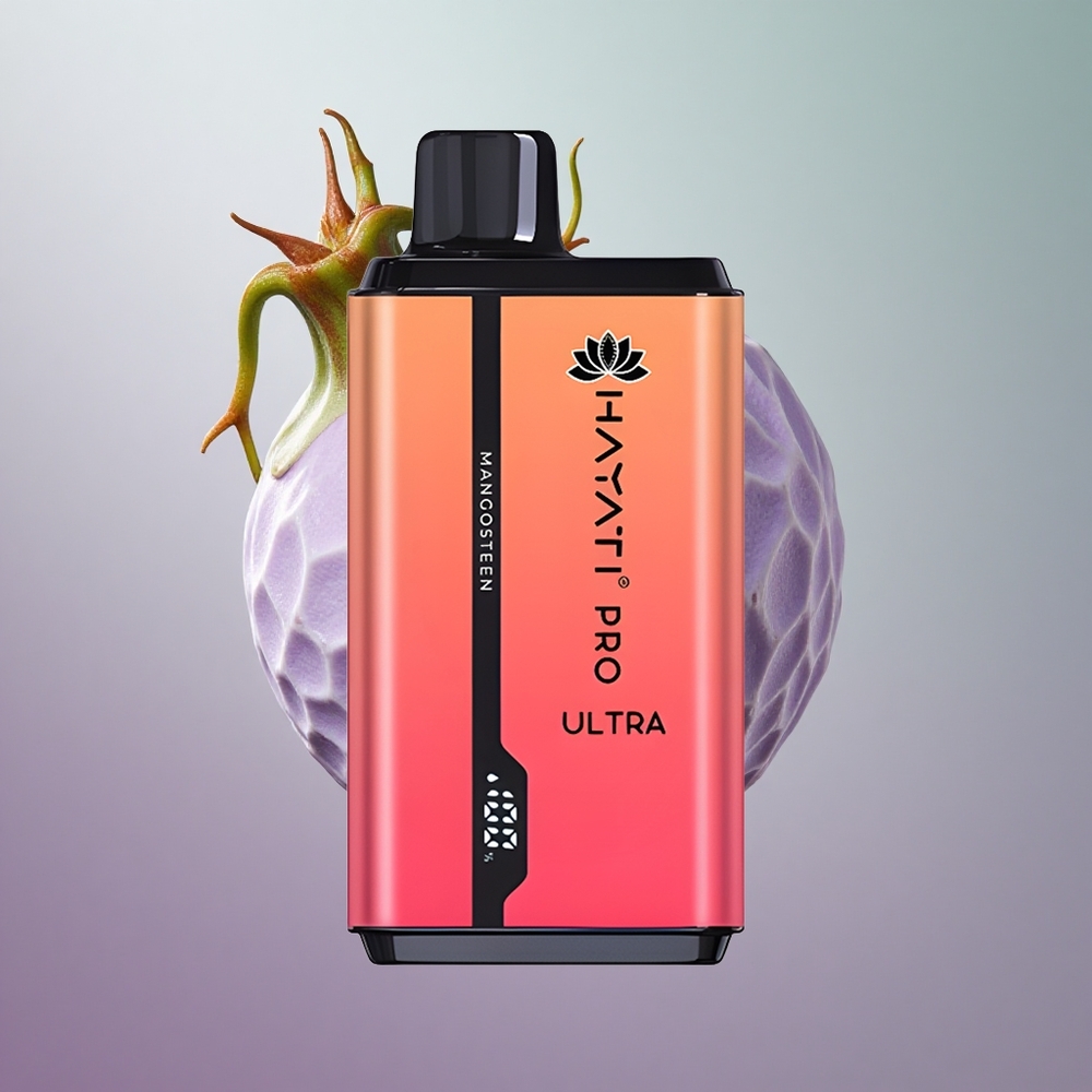 Hayati Pro Ultra 15000 Puffs Disposable Vape Mangostano Italy wholesale 24ml/2% Nicotina