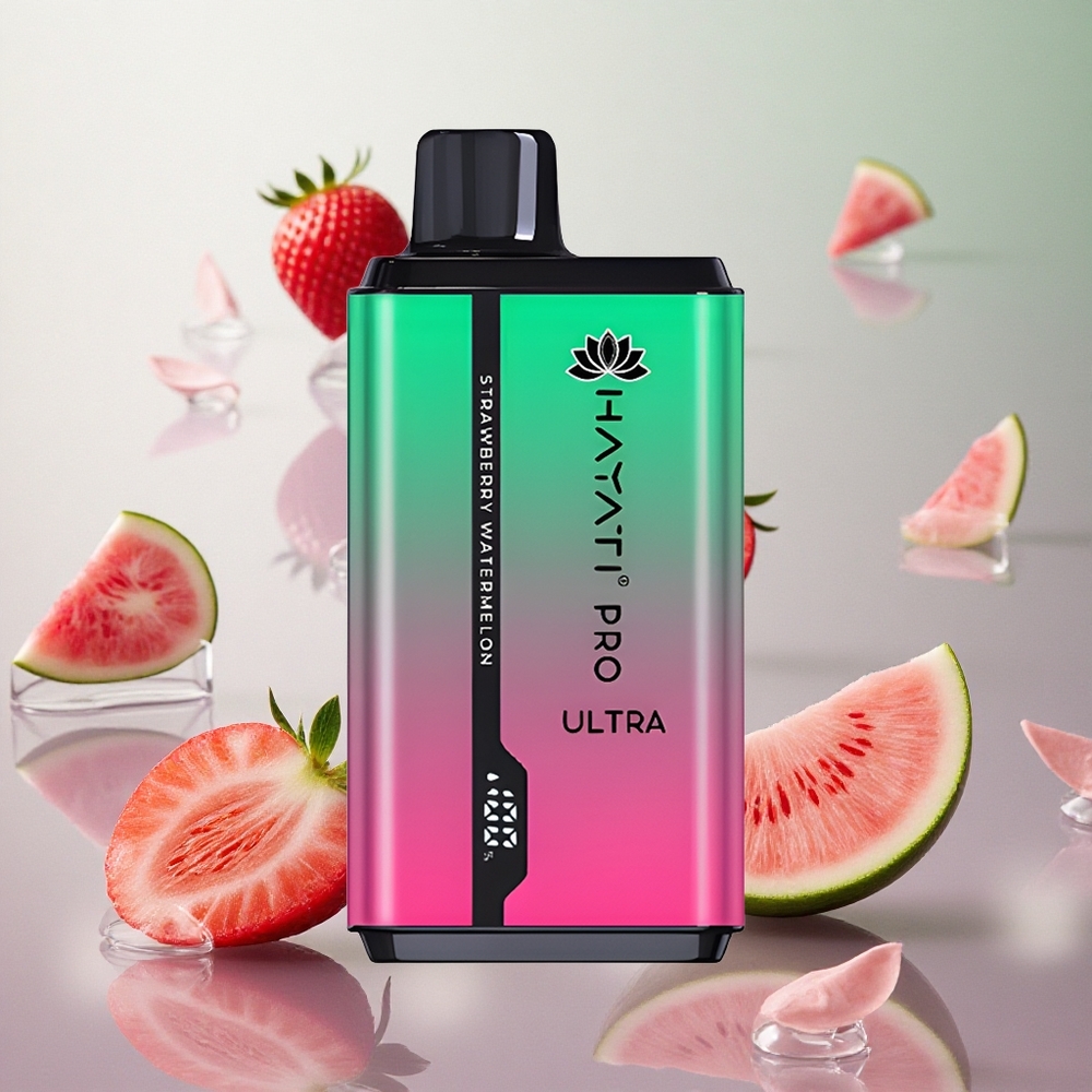 Hayati Pro Ultra 15000 Puffs Fragola Anguria Italy wholesale 2 12ml 2% Nicotina