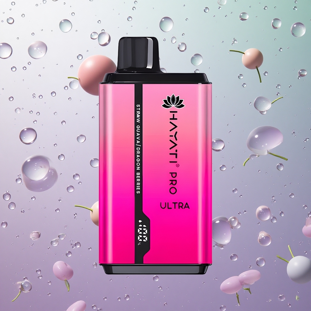 Hayati Pro Ultra 15000 Puffs Fragola Guava Italy wholesale 2% Nicotina