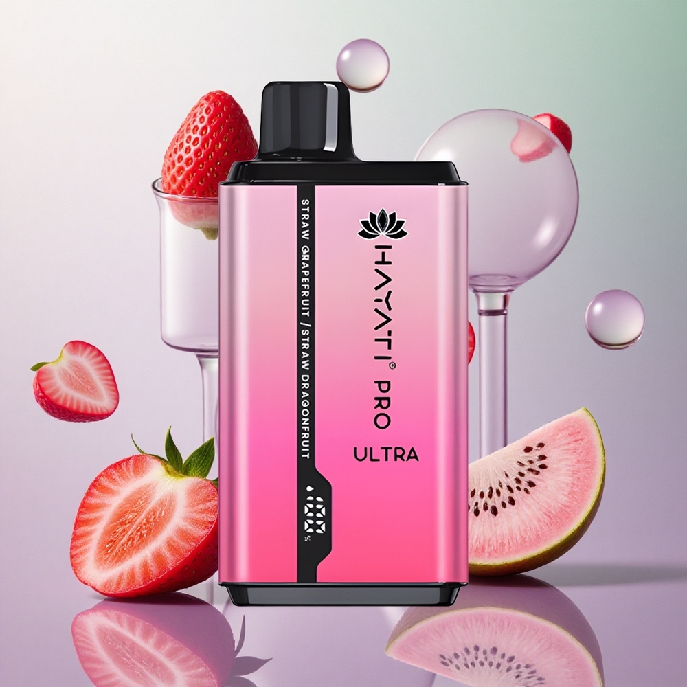 Hayati Pro Ultra 15000 Puffs Fragola Pompelmo Italy wholesale 2 12ml 2% Nicotina