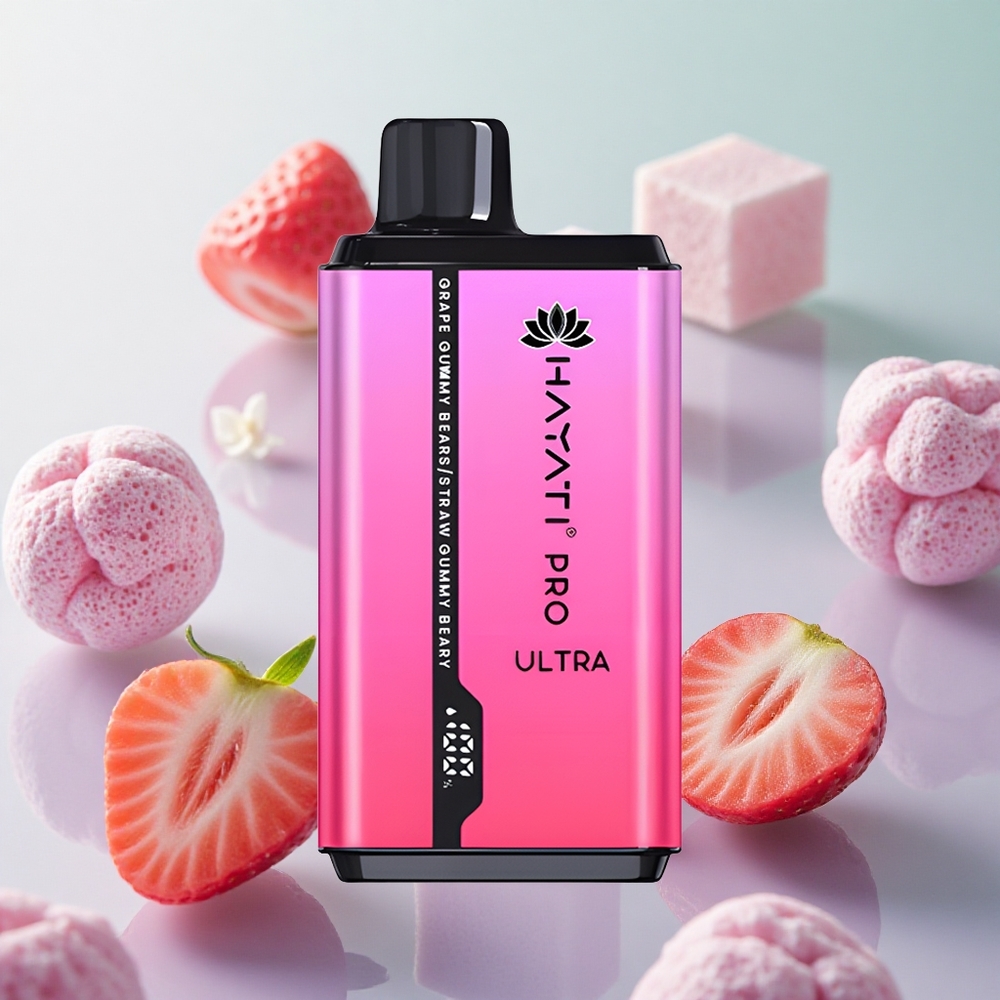 Hayati Pro Ultra 15000 Puffs Gommosa all'Uva Italy wholesale 2 12ml 2% Nicotina