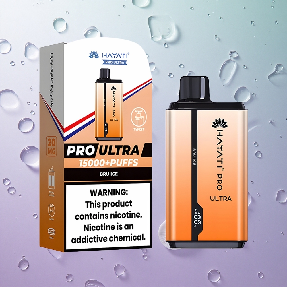 Hayati Pro Ultra 15000 Puffs Gusto Brucia Ghiaccio Italy wholesale 49 Gusti