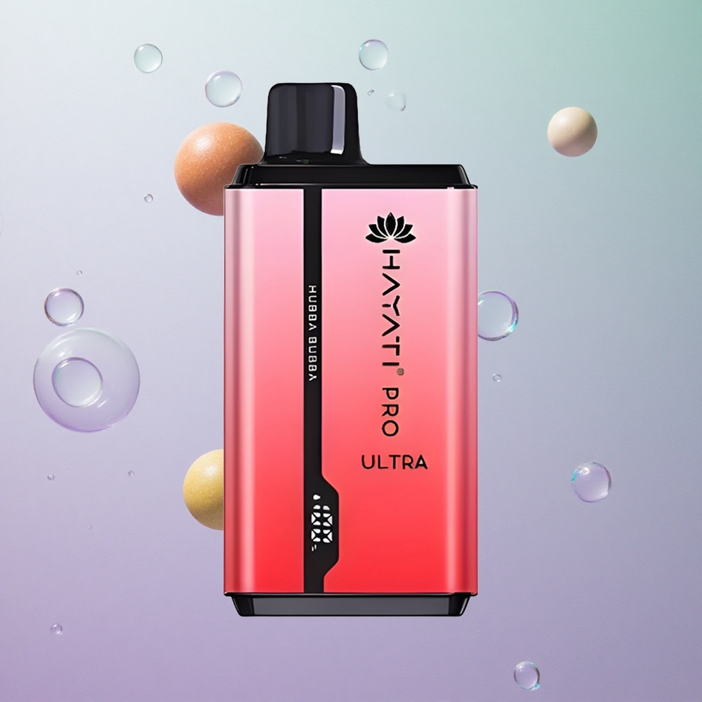 Hayati Pro Ultra 15000 Puffs Hubba Bubba Gusto Italy wholesale Capacità E-Liquido 2 12ml