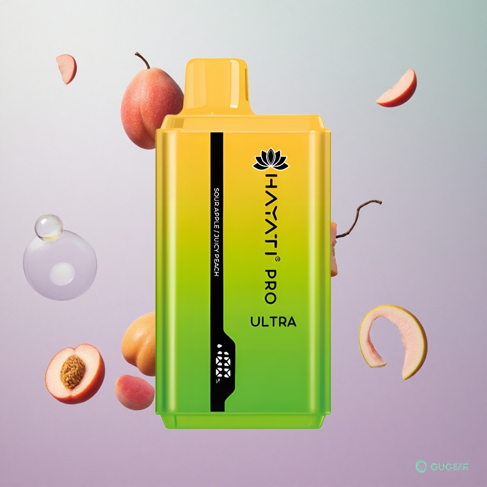 Hayati Pro Ultra 15000 Puffs Mela Acida Italy wholesale 2 12ml 2% Nicotina