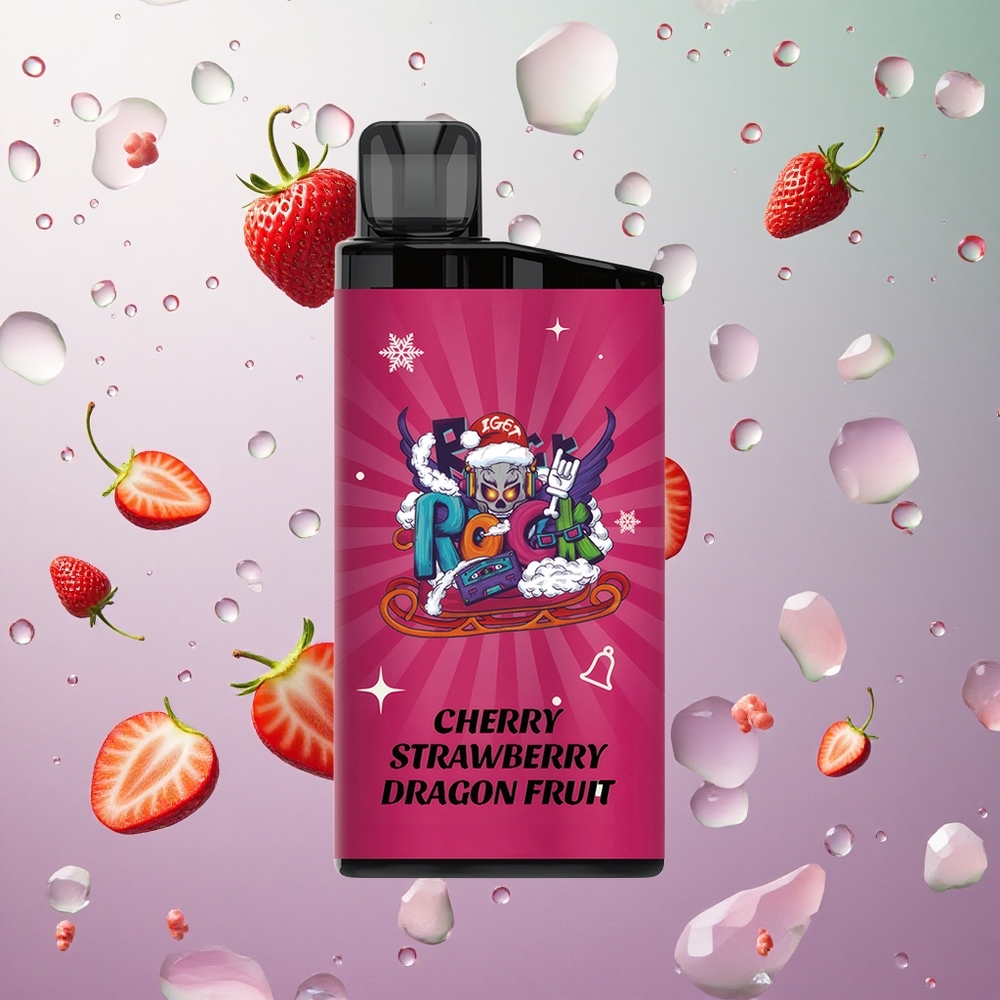 IGET Bar 3500 Puffs Ciliegia Fragola Frutto del Drago Italy wholesale con 1400 mAh