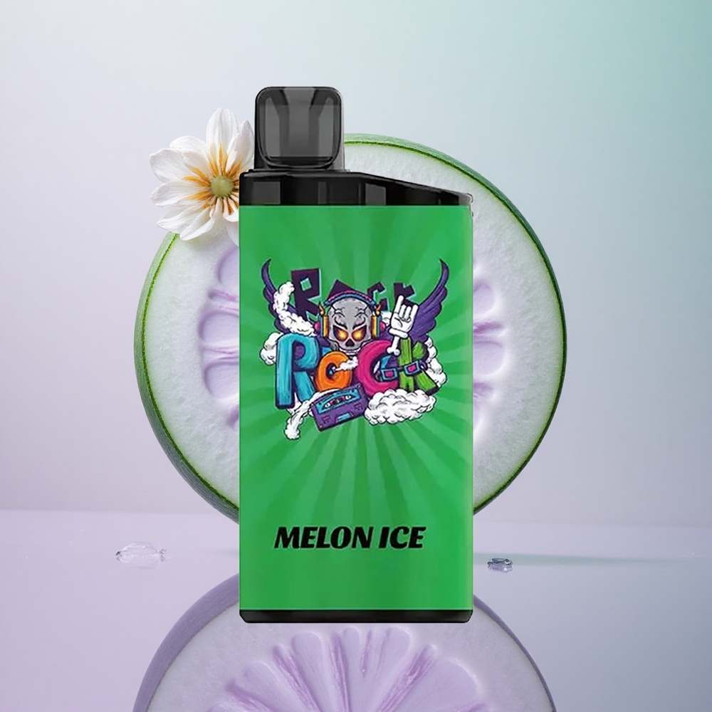 IGET Bar 3500 Puffs Disposable Vape Ghiaccio Melone Italy wholesale 1400 mAh 1.2 Ohm Mesh Coil