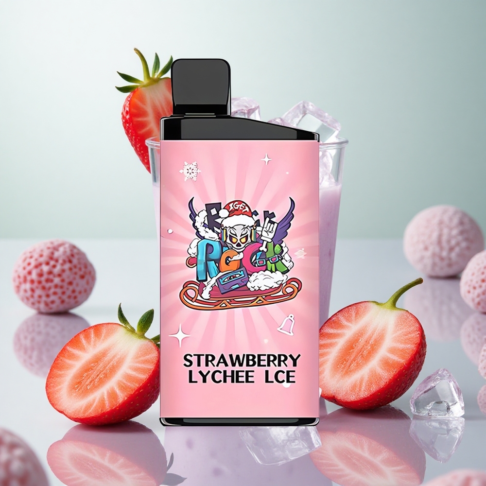 IGET Bar 3500 Puffs Fragola Litchi Ghiaccio Italy wholesale 1.2 Ohm Mesh Coil