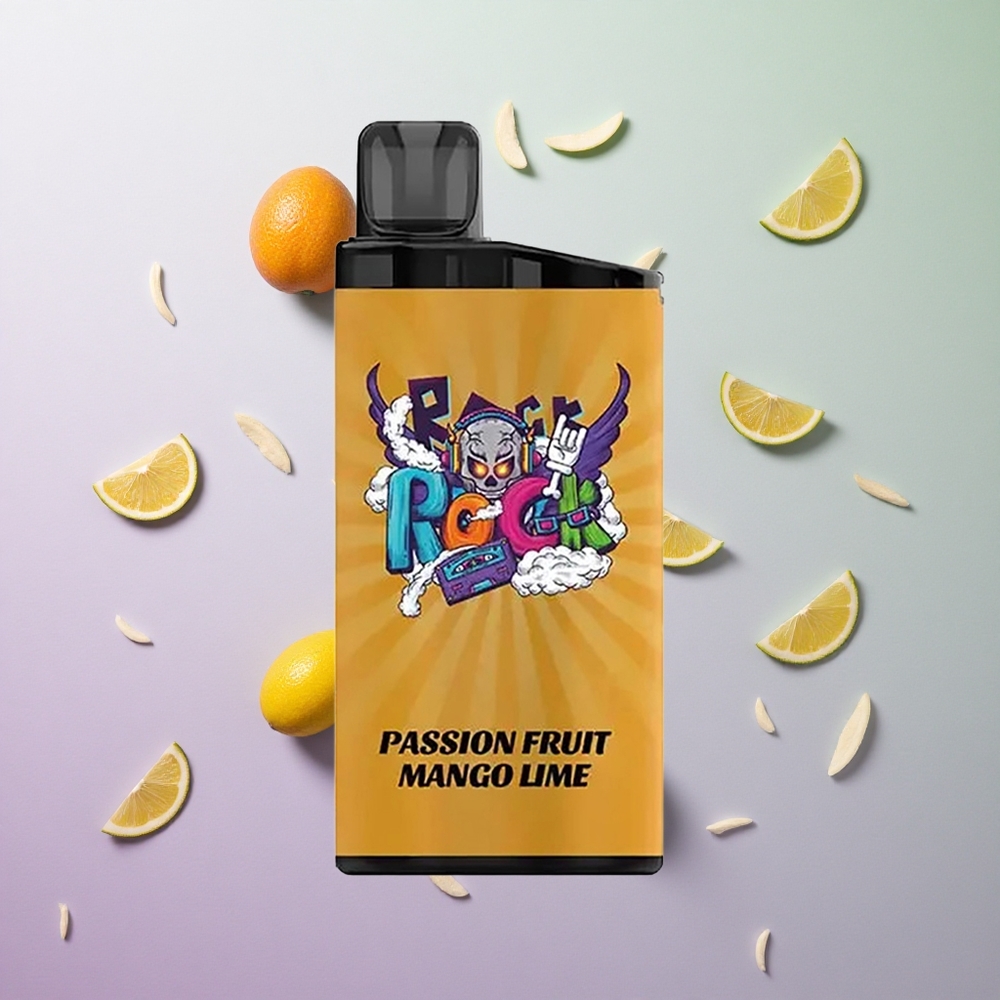IGET Bar 3500 Puffs Frutto della Passione Mango Lime Italy wholesale con 1400 mAh e 1.2 Ohm Mesh Coil