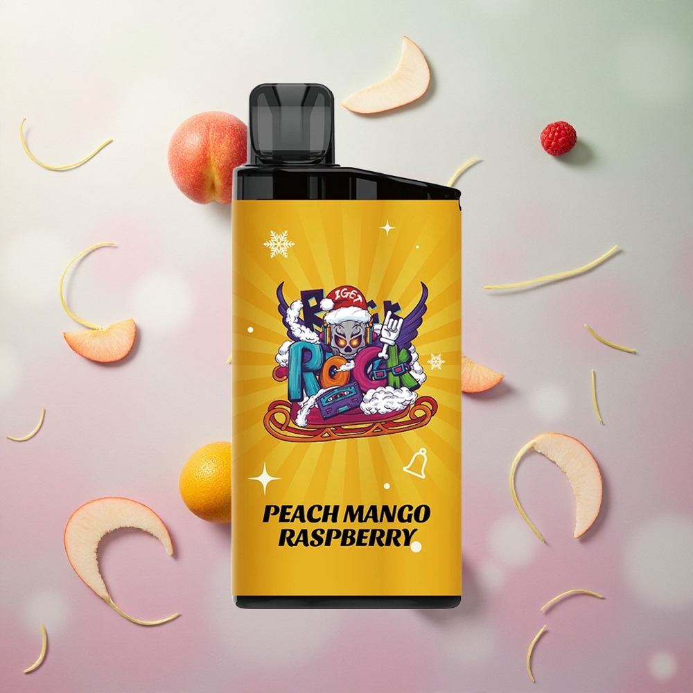 IGET Bar 3500 Puffs Pesca Mango Lampone Italy wholesale 1.2 Ohm Mesh Coil