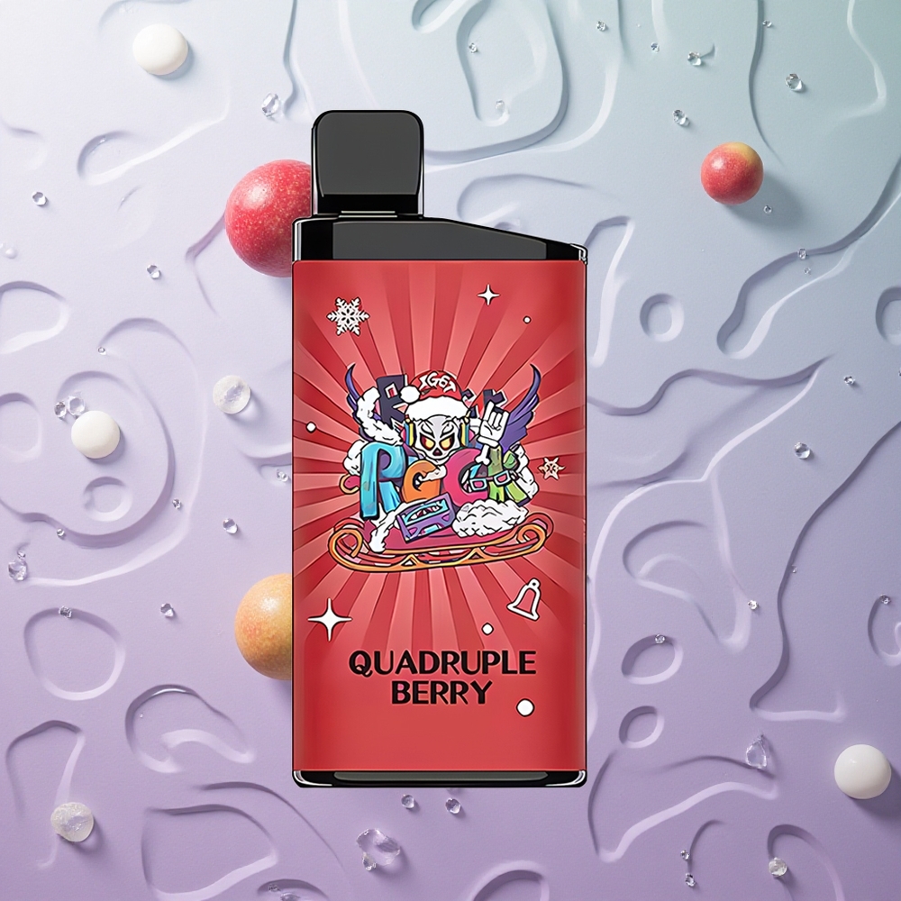 IGET Bar 3500 Puffs Quadruple Frutti di Bosco Italy wholesale con Batteria da 1400 mAh