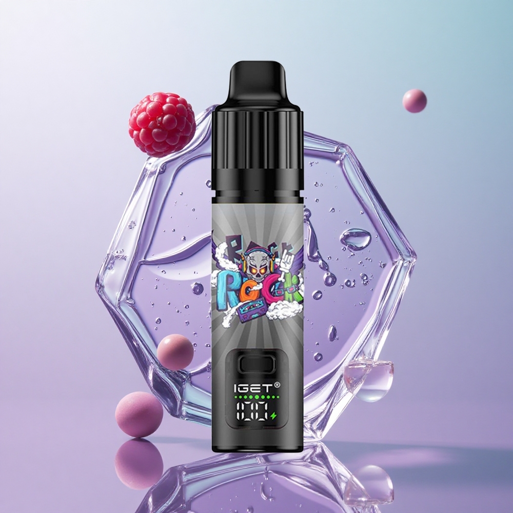 IGET BAR PLUS S3 POD 10000 Puffs Gelso Nero Ghiaccio Italy wholesale 18ml 950mAh