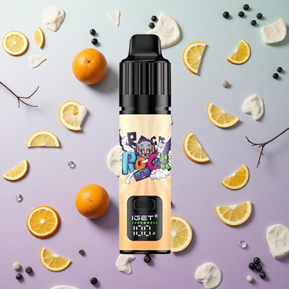 IGET BAR PLUS S3 POD 10000 Puffs Mirtillo Ananas Arancia Italy wholesale 18ml 5% Nicotina