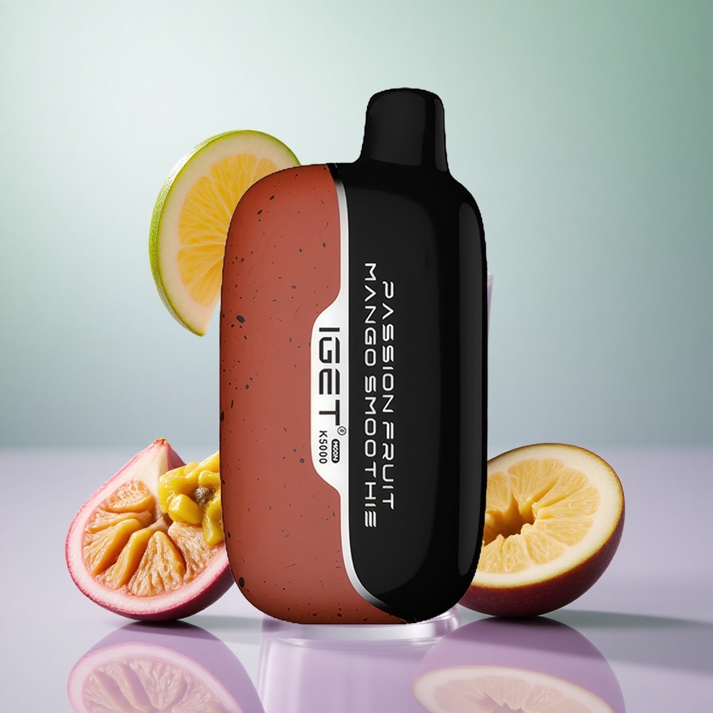 IGET Moon K5000 Puffs Disposable Vape Frutto della Passione Mango Smoothie Italy wholesale 5000 Puff