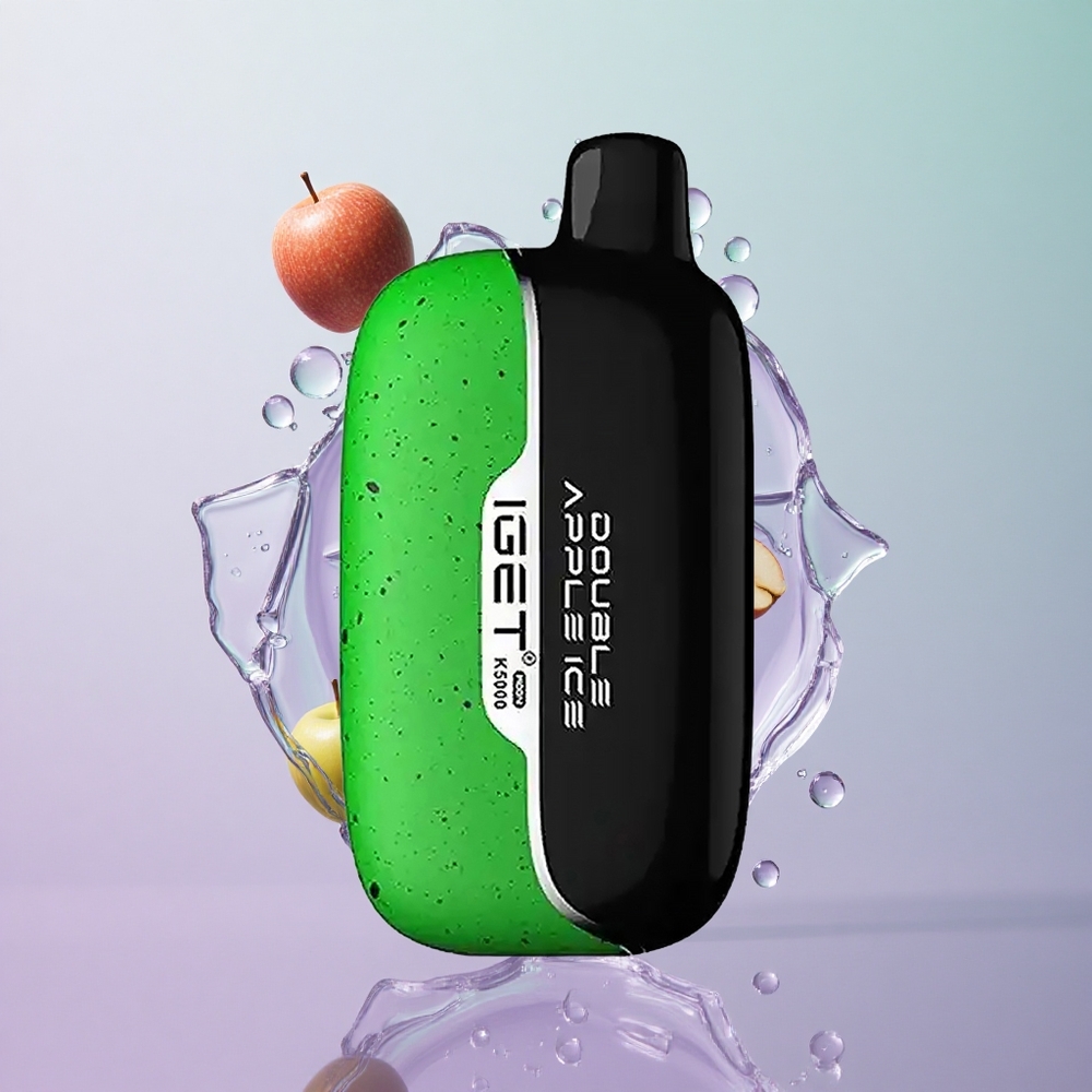 IGET Moon K5000 Puffs Doppia Mela Ice Italia Wholesale 5000 Puffs 81.5g