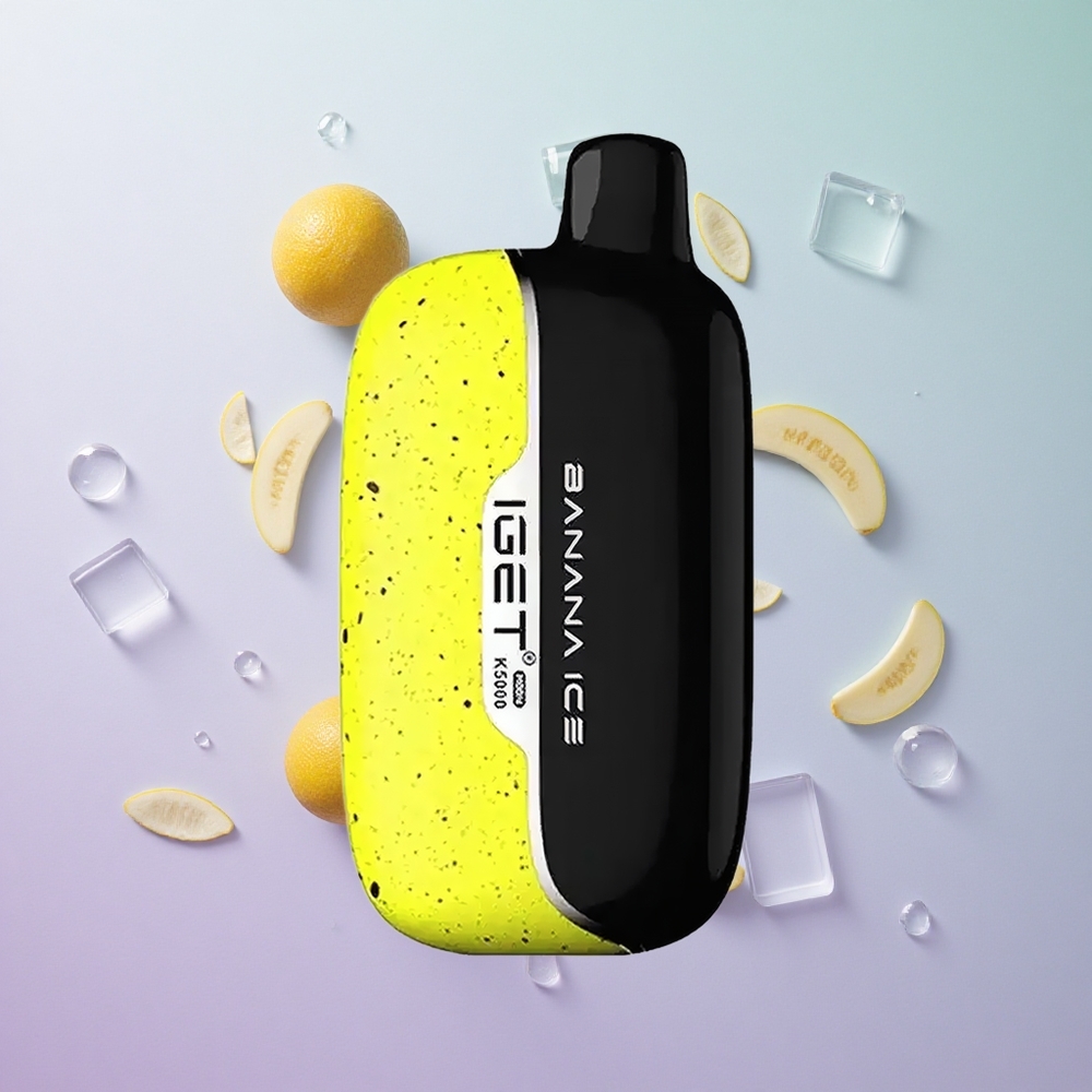 IGET Moon K5000 Puffs Gelato alla Banana Italy wholesale 81.5 g 5000 Puff