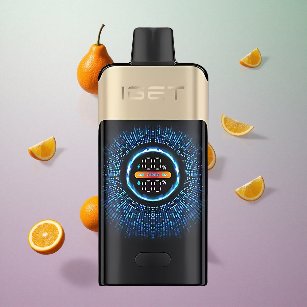 IGET ONE 12000 Puffs Disposable Vape Arancia Tropicale Monster Italy wholesale Schermo Curvo a Colori