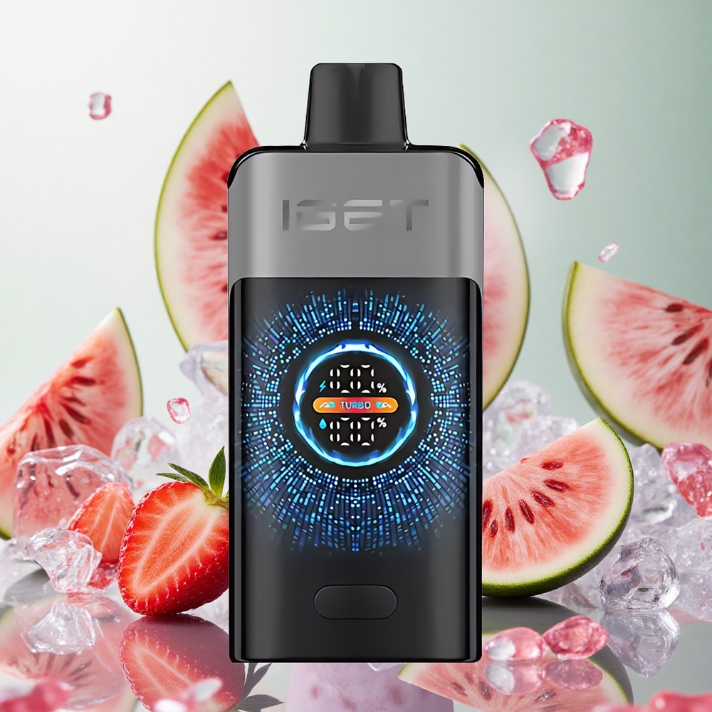 IGET ONE 12000 Puffs Fragola Anguria Ghiaccio Italy wholesale Schermo Curvo Grande
