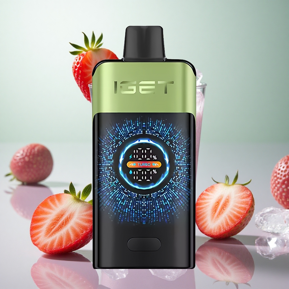 IGET ONE 12000 Puffs Fragola Kiwi Ghiaccio Italy wholesale Schermo Curvo a Colori