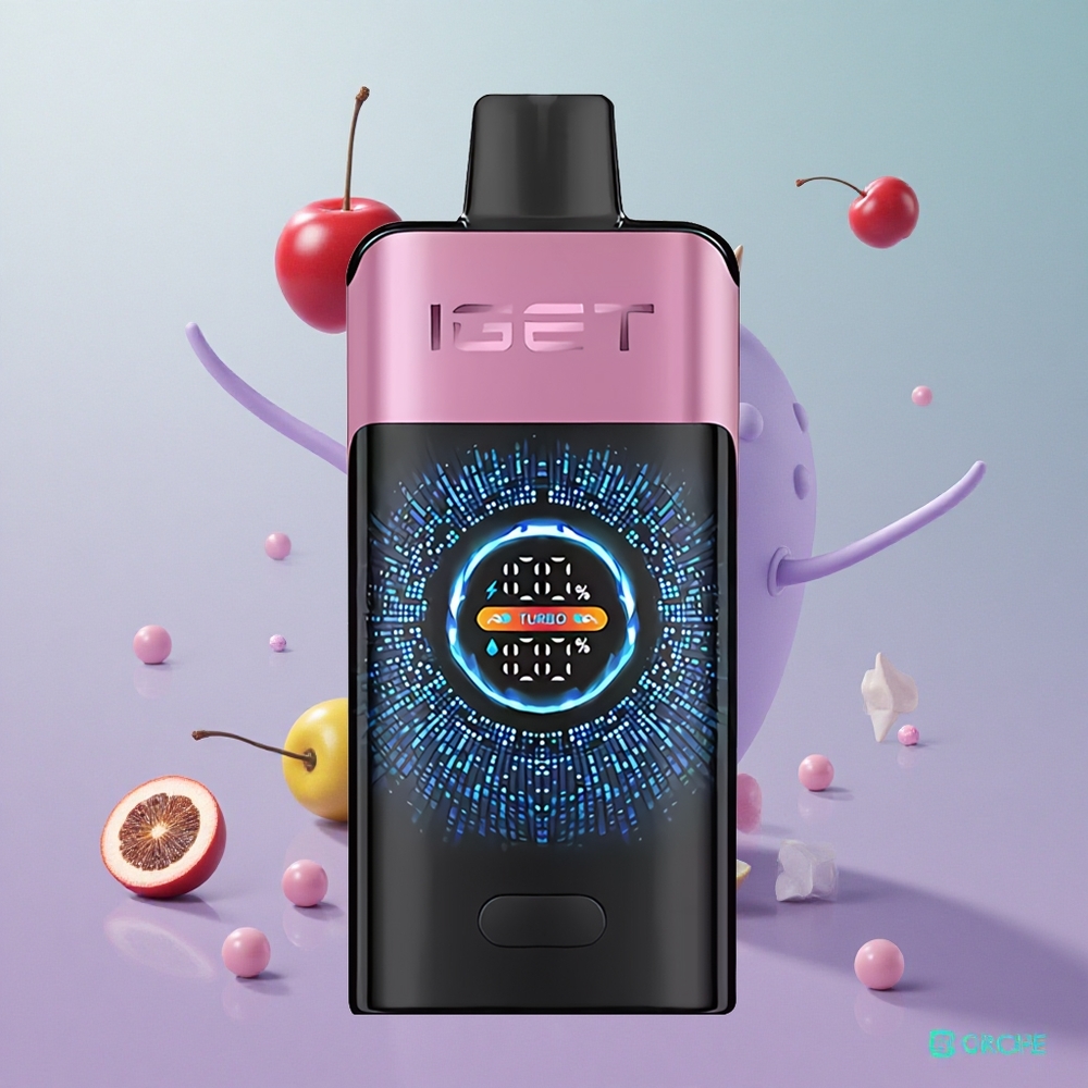 IGET ONE 12000 Puffs Monster Ciliegia Italy wholesale Schermo Curvo Grande