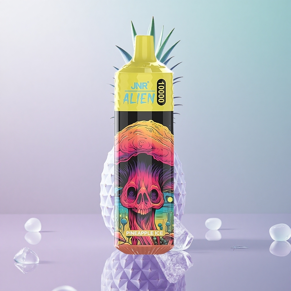JNR Alien 10000 Puffs Ananas Ghiaccio Italy wholesale Ricarica Rapida Type-C Luci LED