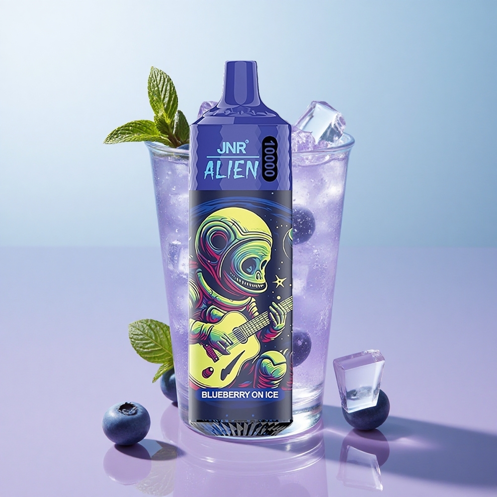 JNR Alien 10000 Puffs Bluberry Ghiacciato Italy wholesale 850mAh RGB