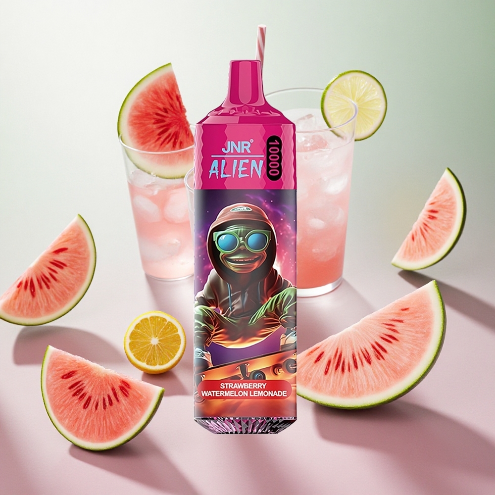 JNR Alien 10000 Puffs Fragola Anguria Limonata Italy wholesale 850mAh RGB