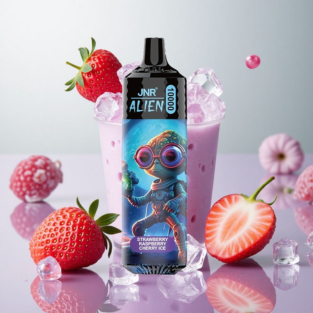 JNR Alien 10000 Puffs Fragola Lampone Ciliegia Ice Italy wholesale 850mAh LED RGB