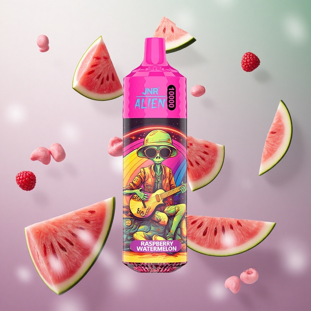 JNR Alien 10000 Puffs Lampone Anguria 20ml E-liquid Italy wholesale RGB LED
