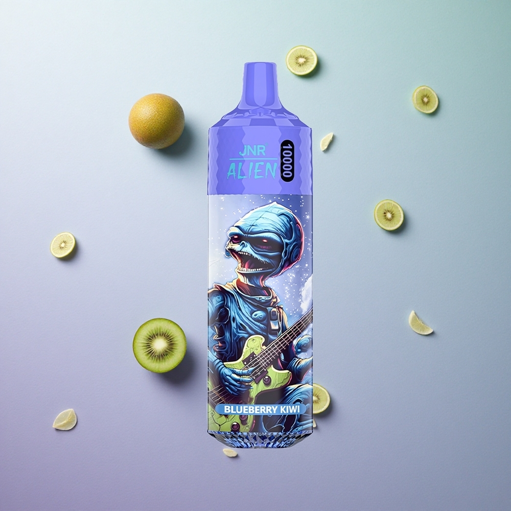 JNR Alien 10000 Puffs Mirtillo Kiwi Italy wholesale 850mAh Tipo-C